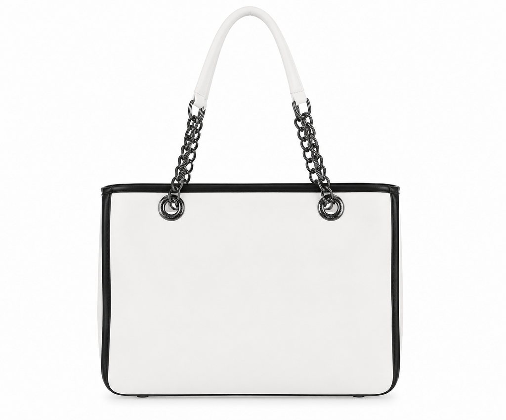 D-BERRY Chain Handle Tote Bag