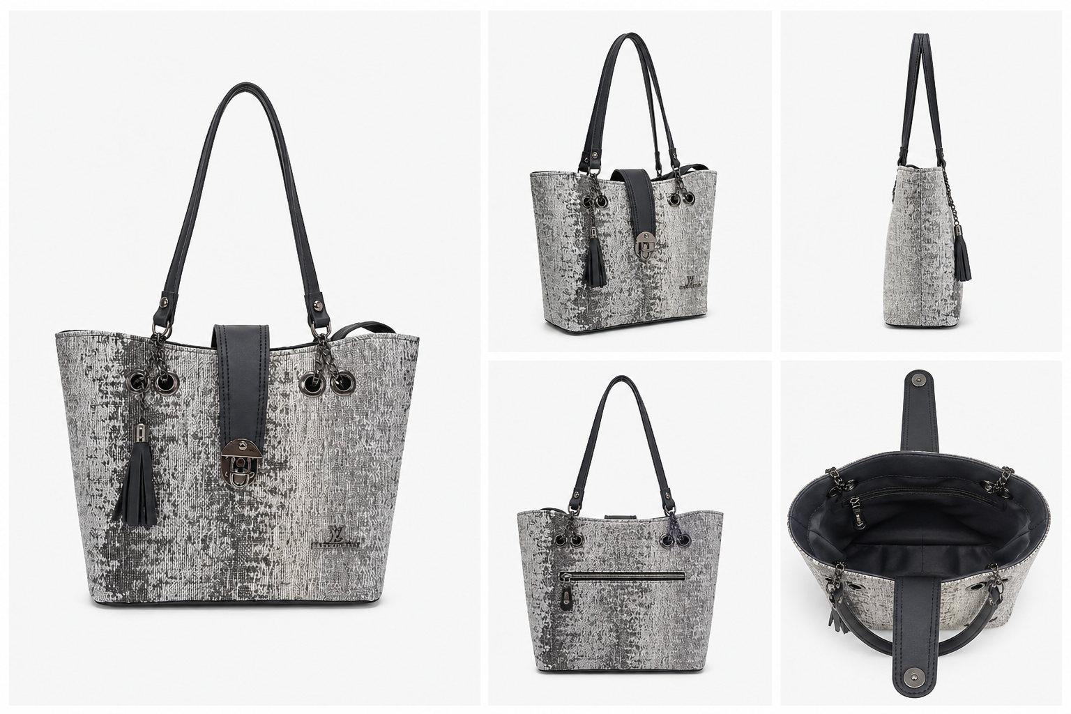 Soft Weave Luxe Tote Bag
