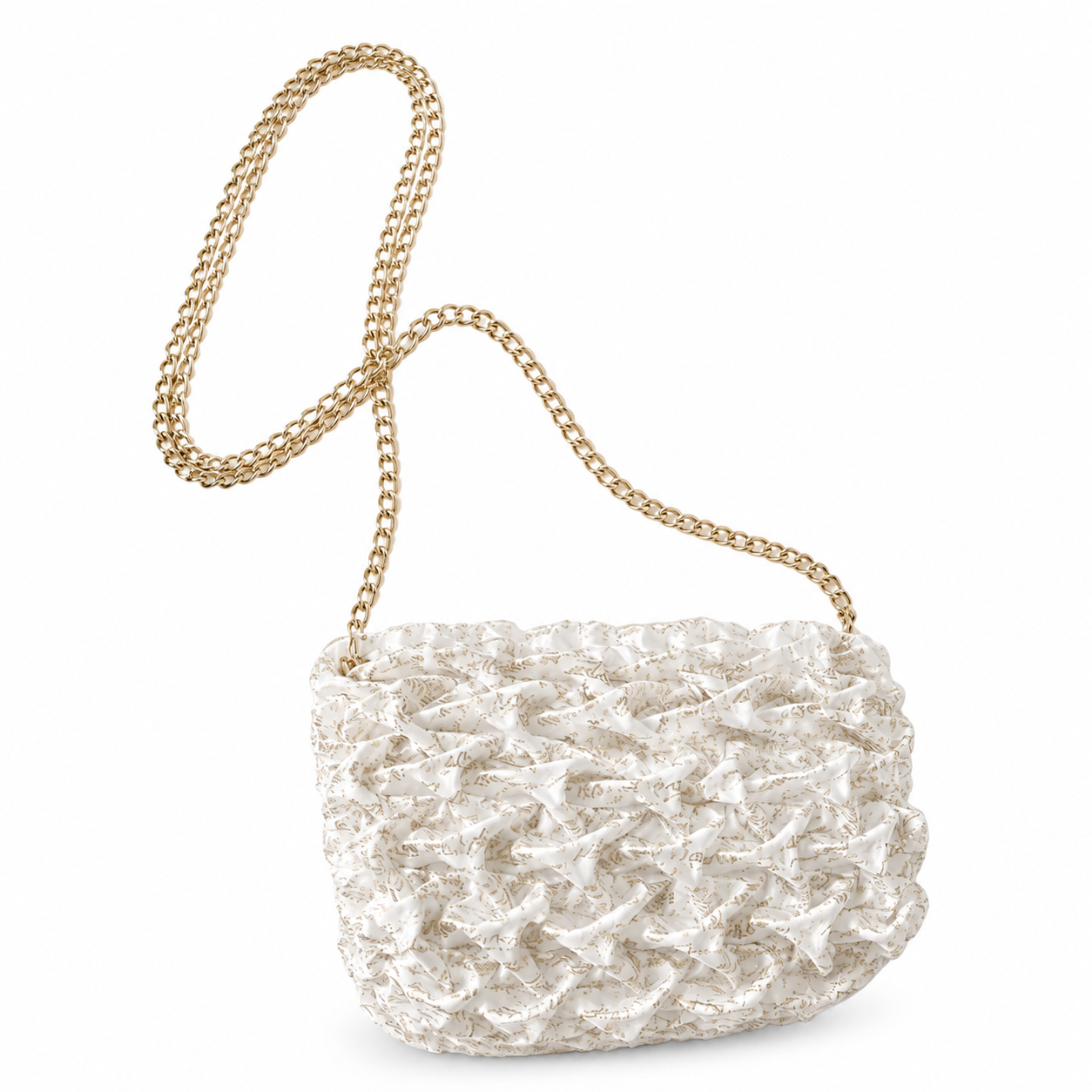 Blush Bloom Textured Bag