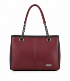 D-BERRY Chain Handle Tote Bag
