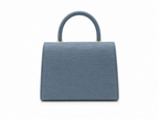 Textured Top Handle Handbag