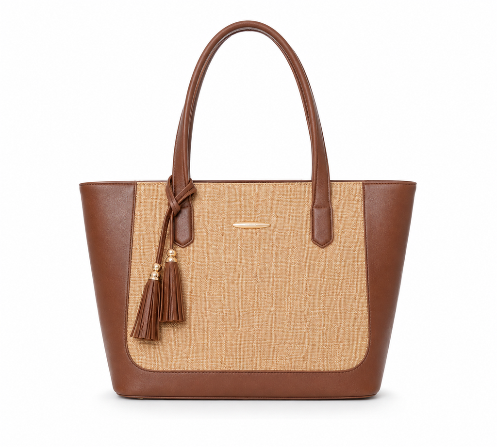 Tassel Charm Tote Bag