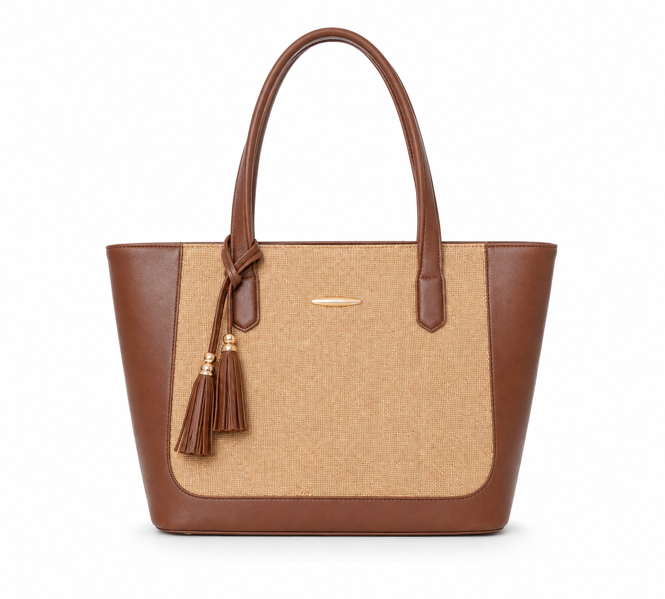 Tassel Charm Tote Bag