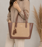 Tassel Charm Tote Bag