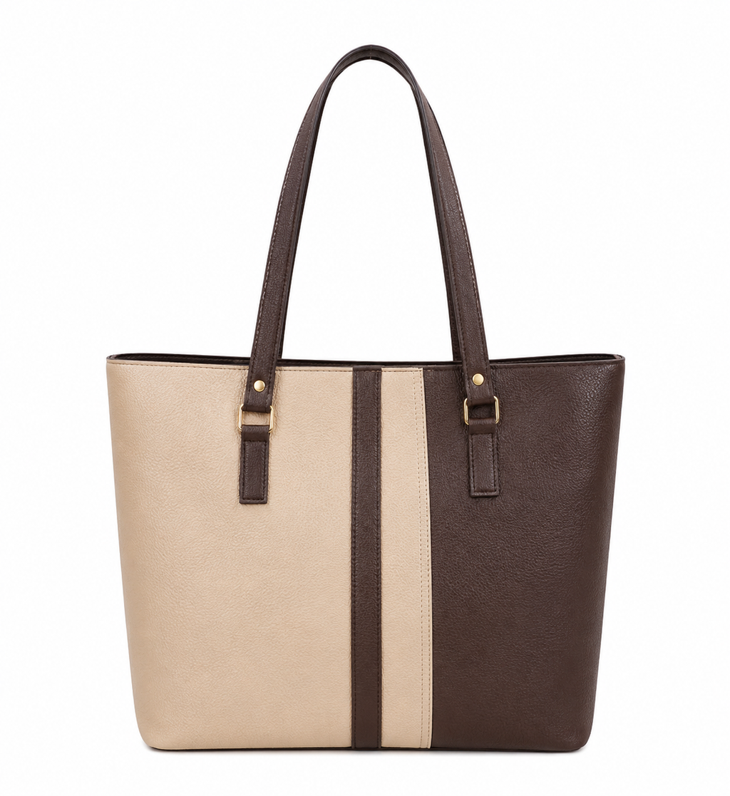 Classic Dual Tone Everyday Tote Bag