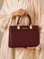 Luxe Structured Tote Bag