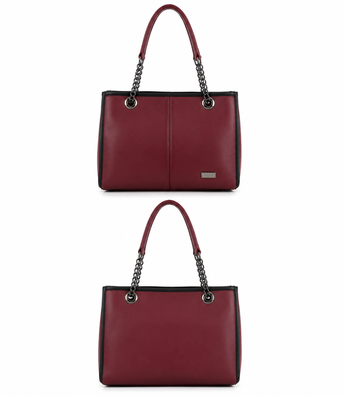 D-BERRY Chain Handle Tote Bag