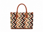 Zahara Chevron Tote