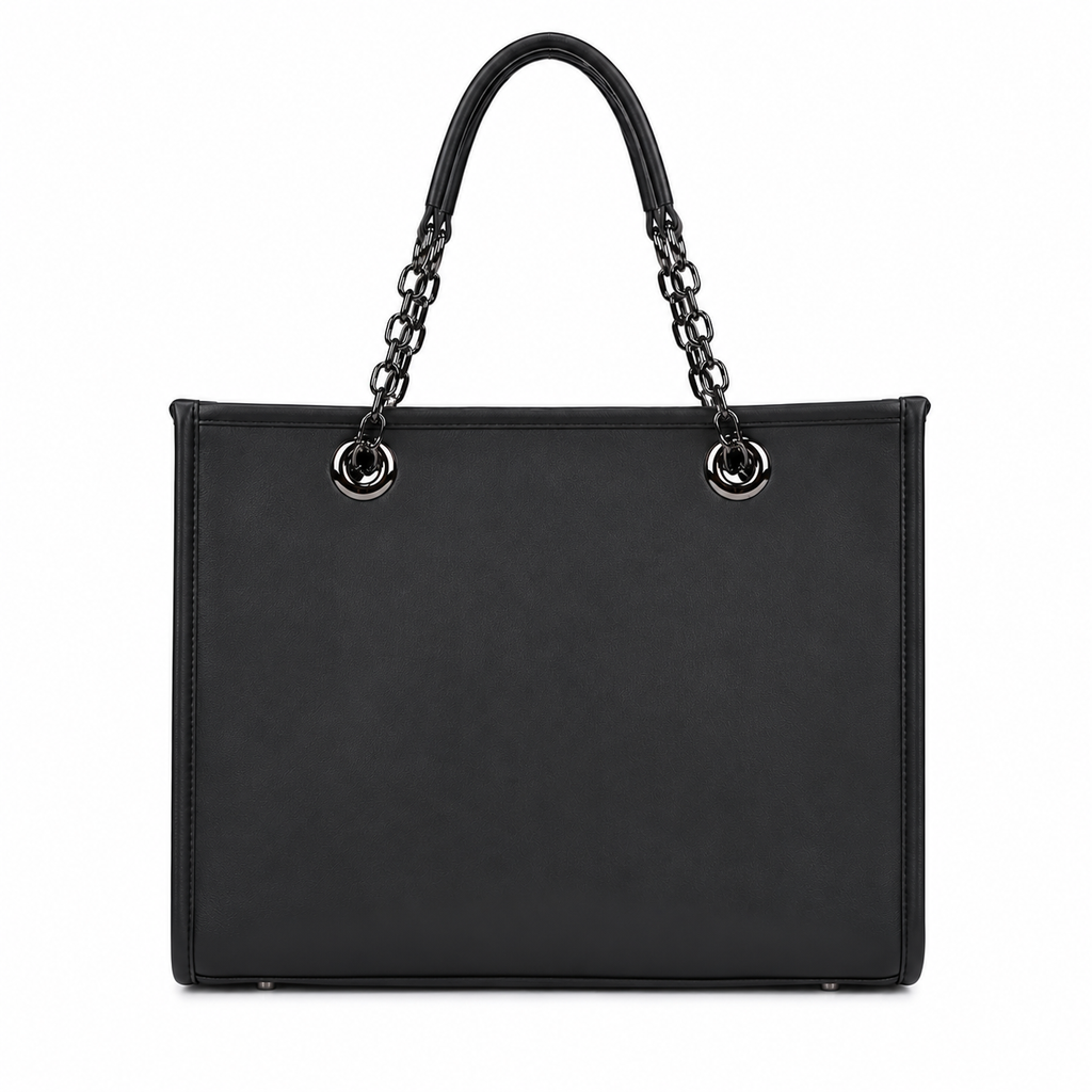D-BERRY Chain Handle Tote Bag