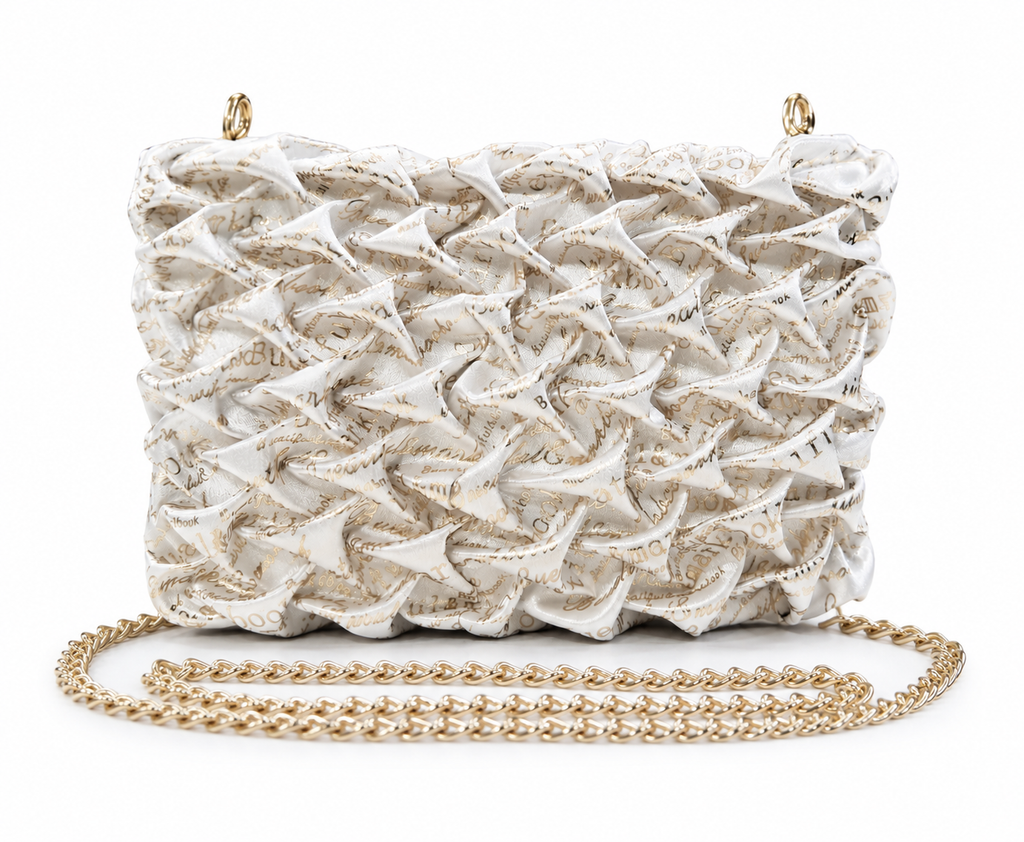 Blush Bloom Textured Bag