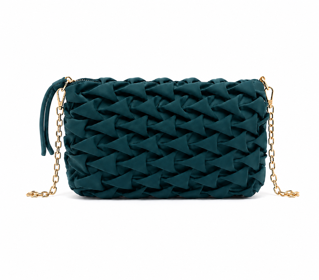 Blush Bloom Textured Bag