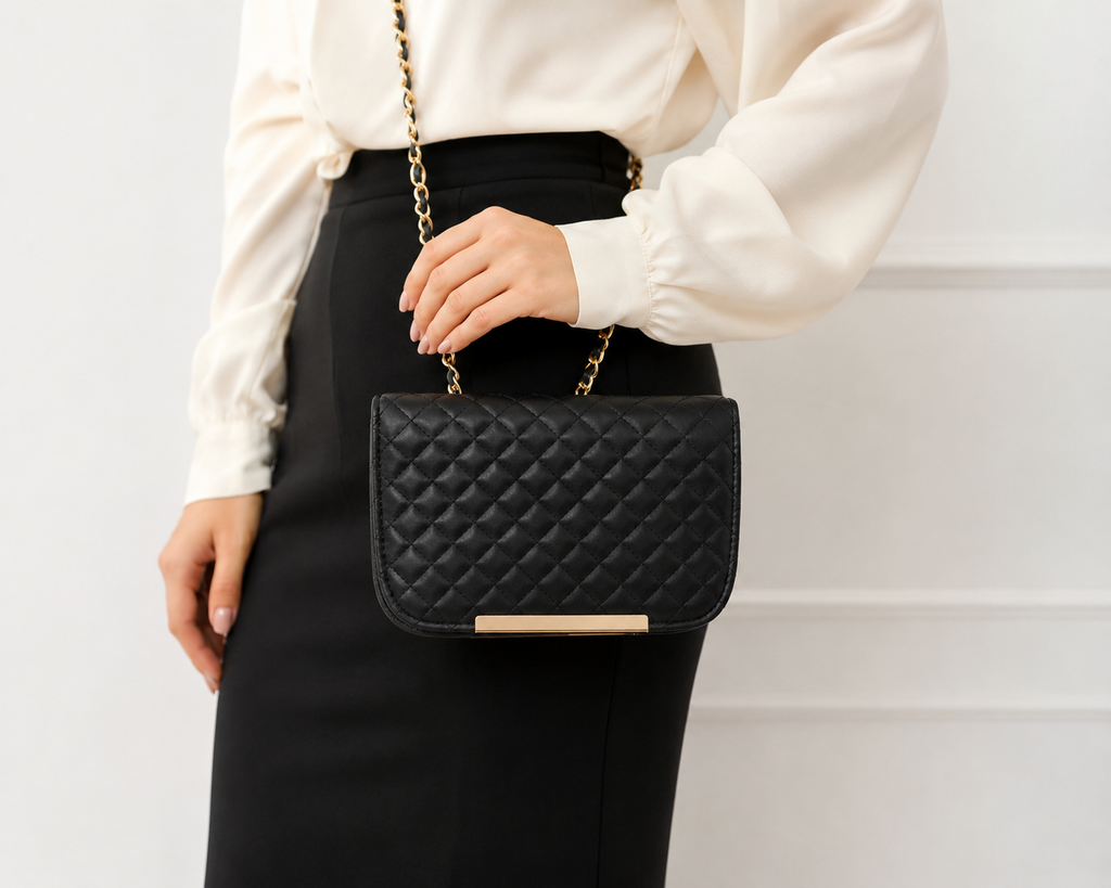 Quilted Chain Bag