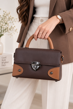 Cocoa Luxe Mini Handbag
