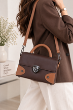 Cocoa Luxe Mini Handbag
