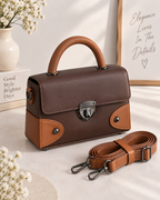Cocoa Luxe Mini Handbag