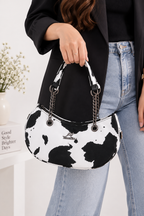 MooLuxe Mini Cow Leather Mini Carry Bag