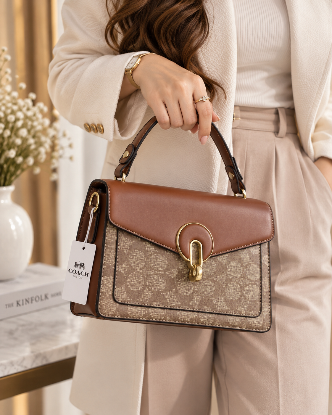 Signature Luxe Flap Bag