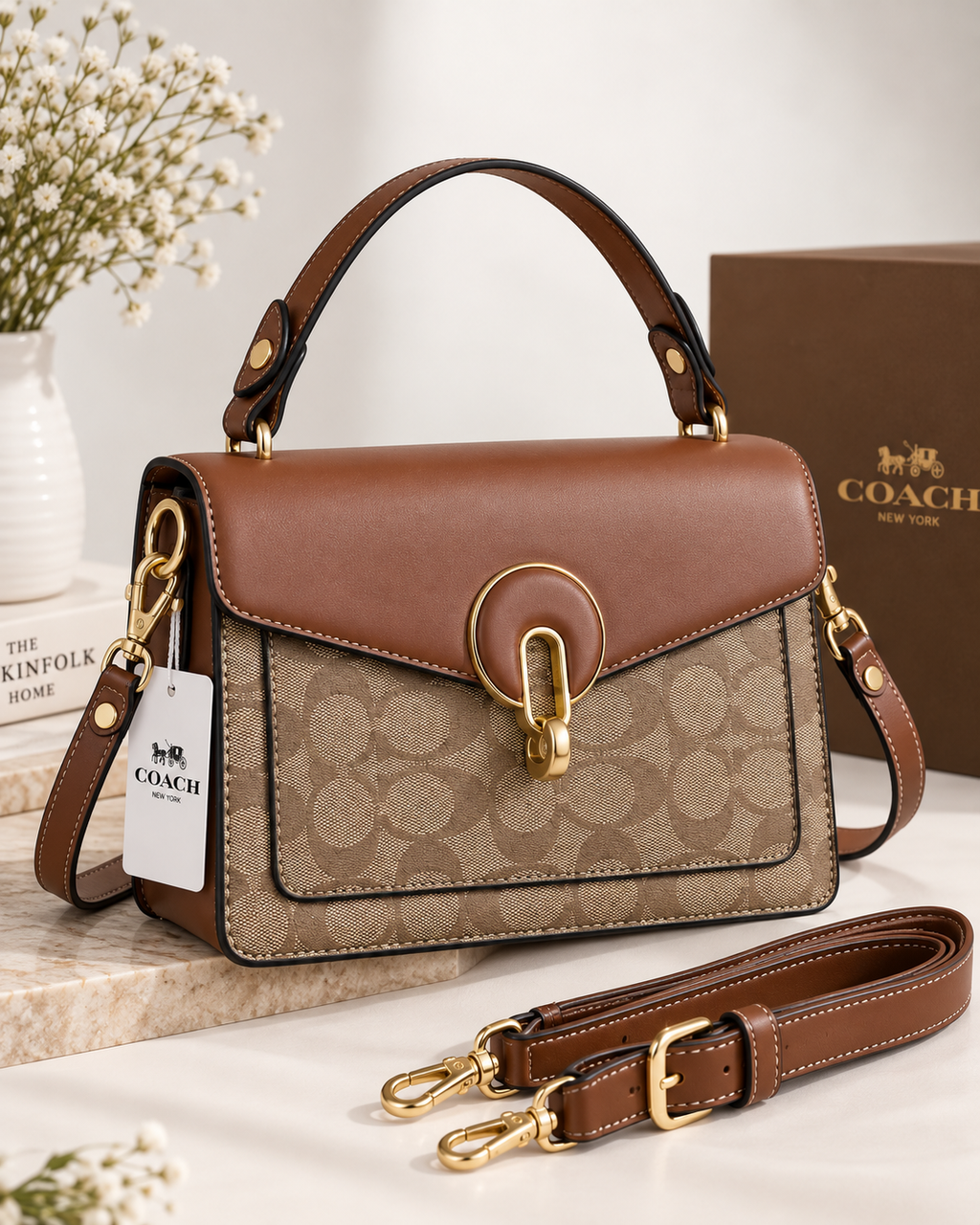 Signature Luxe Flap Bag