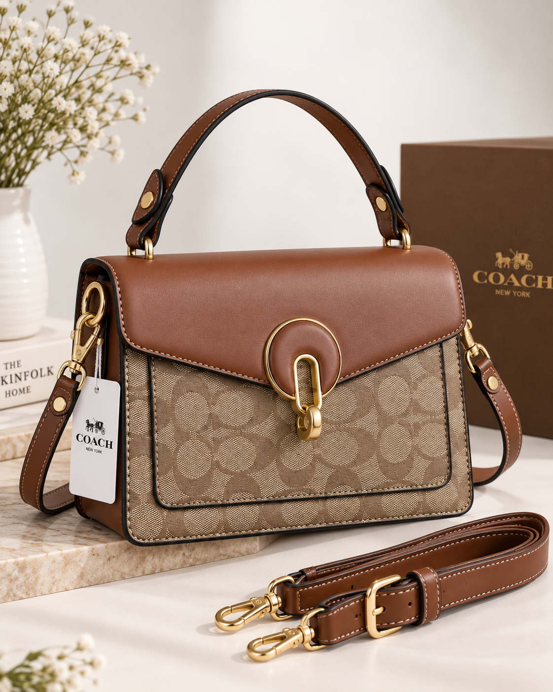 Signature Luxe Flap Bag