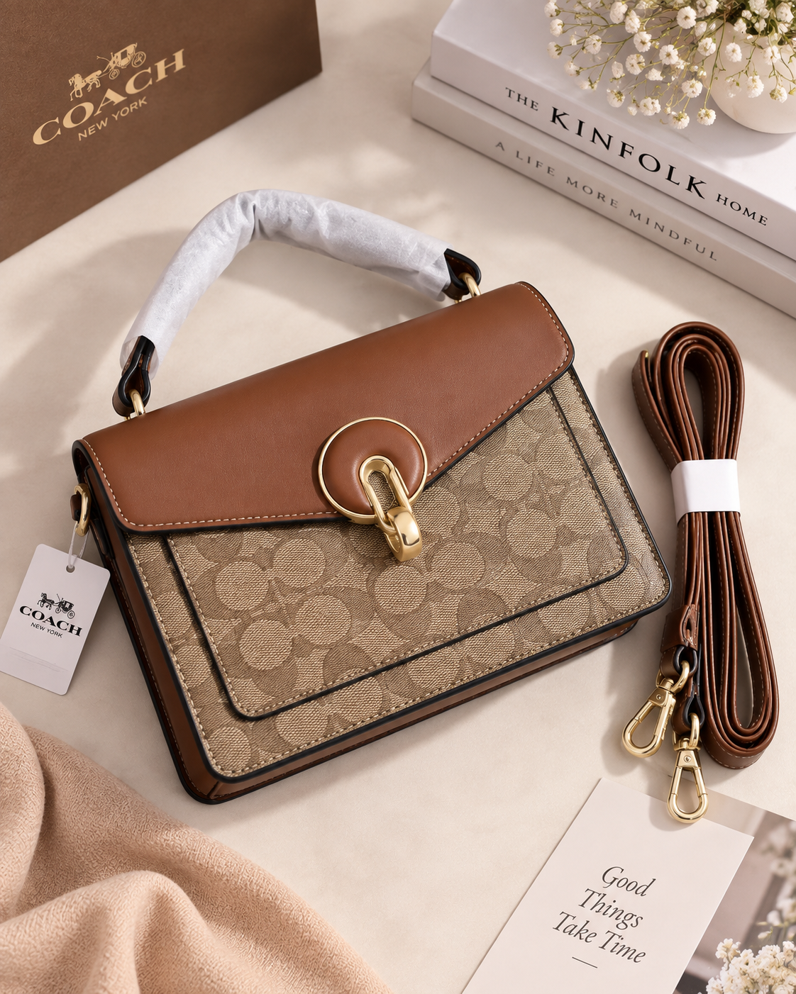 Signature Luxe Flap Bag