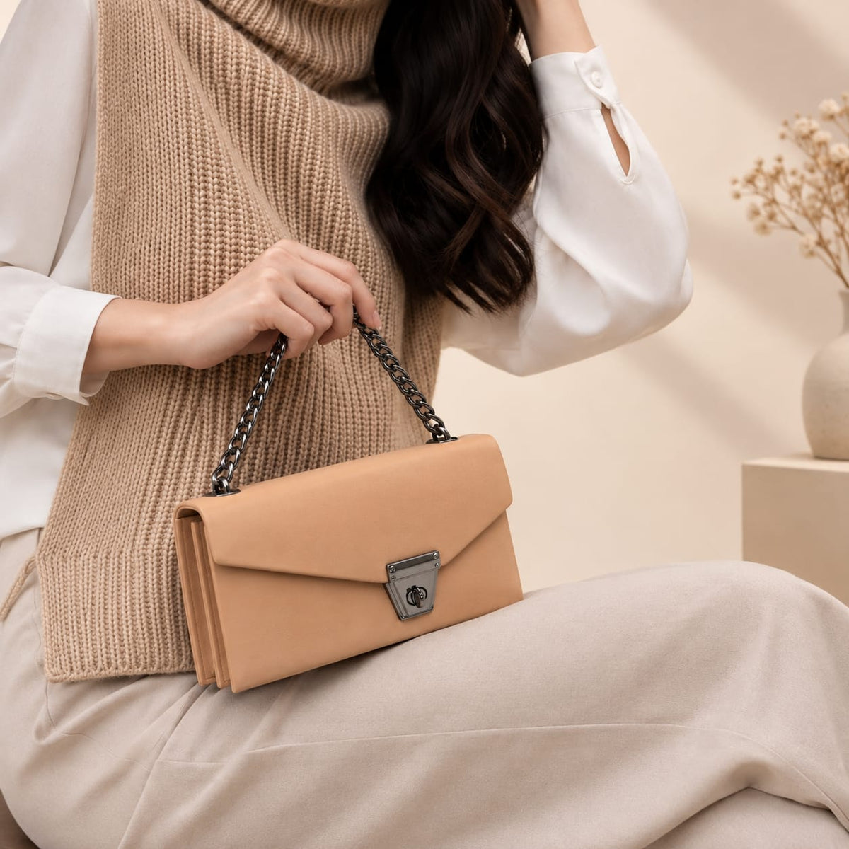 Luxe Chain Crossbody