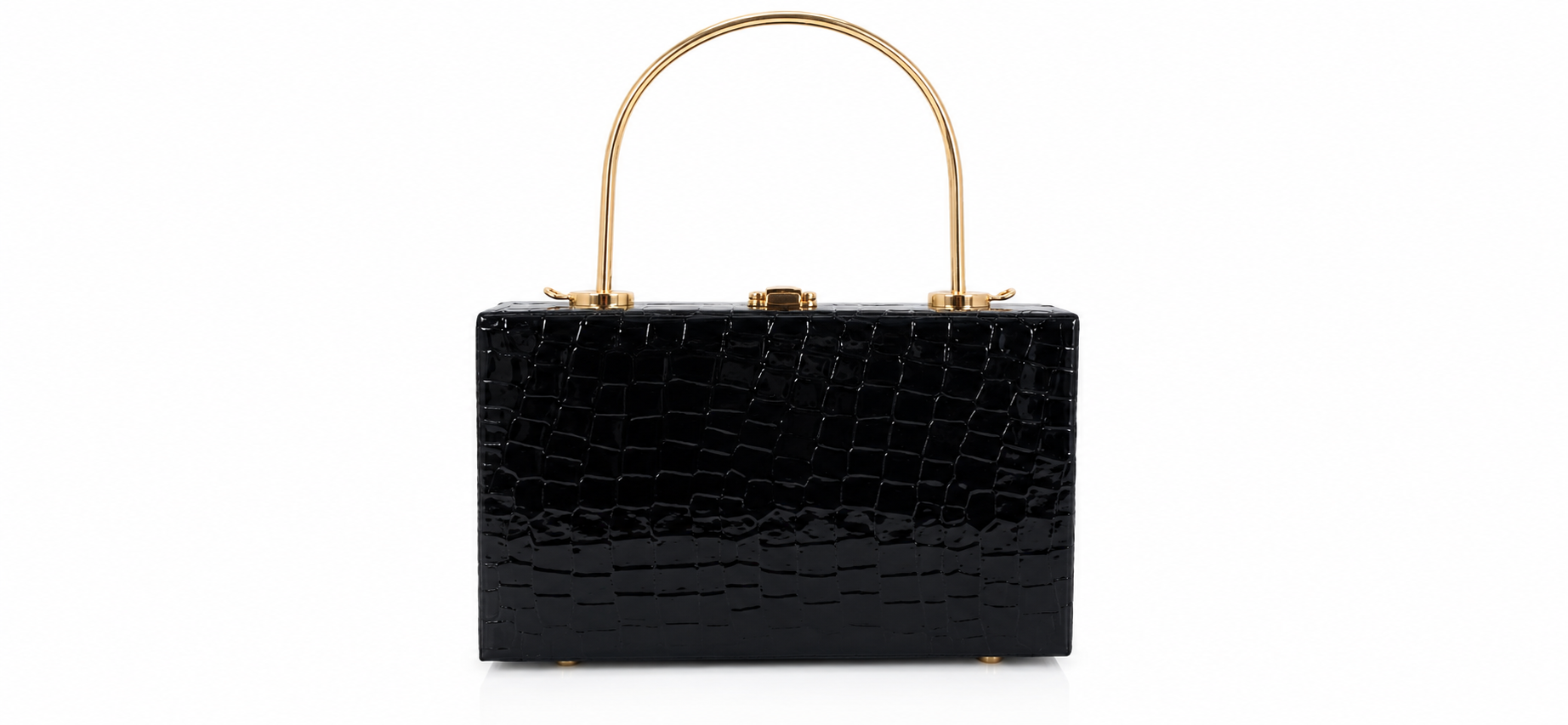 Texture Box Clutch Bag Secondary image