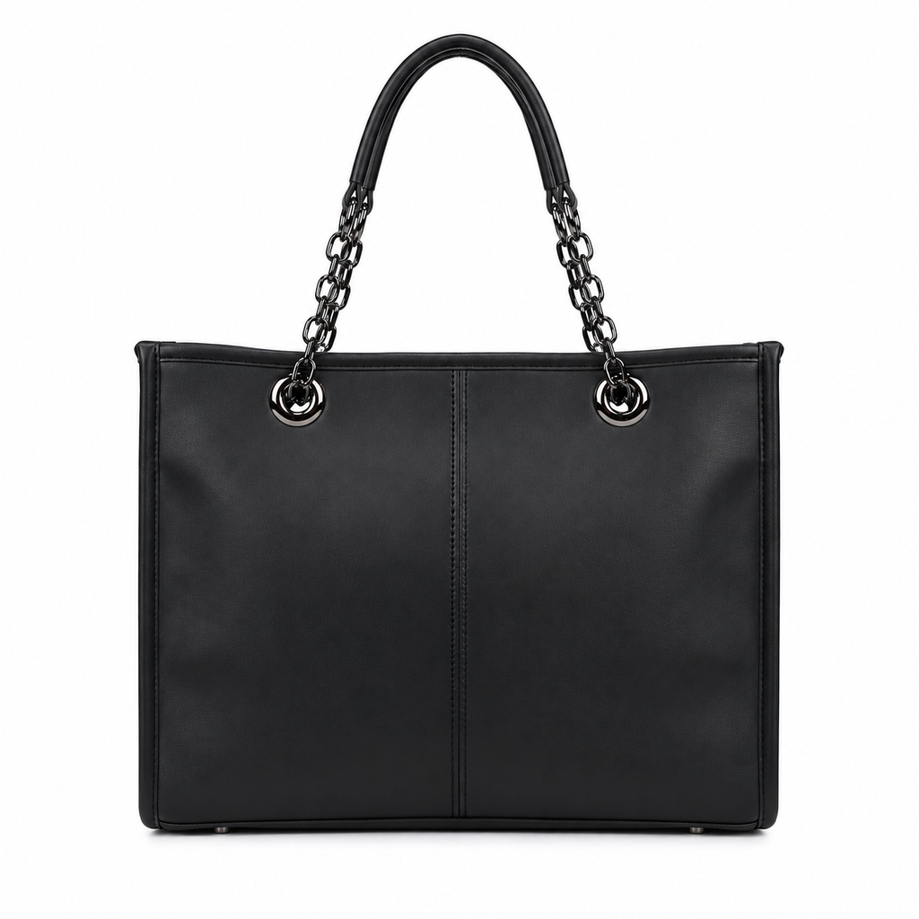 D-BERRY Chain Handle Tote Bag