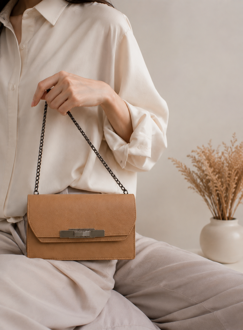 Luxe Chain Crossbody