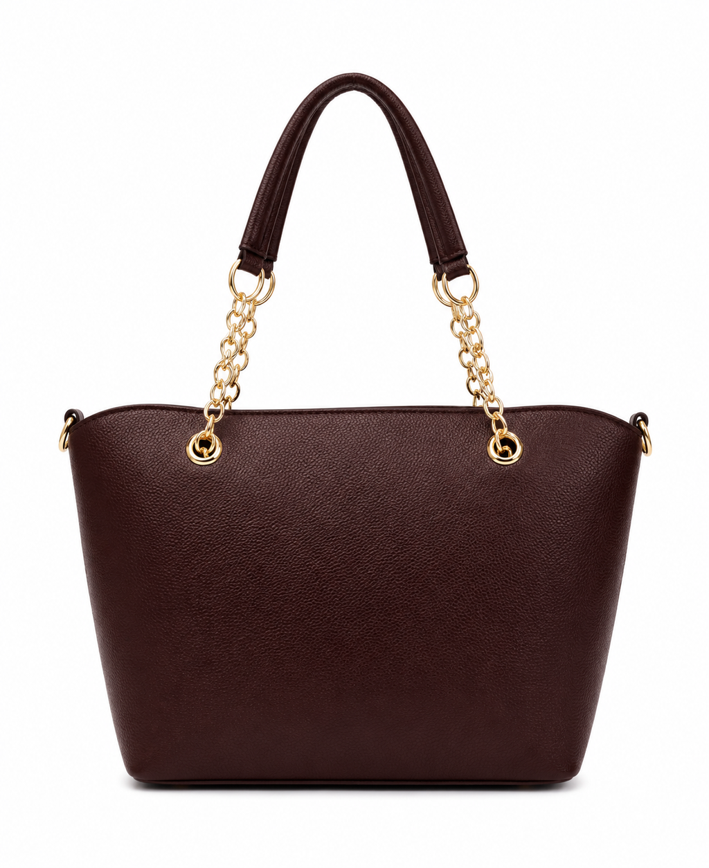 Dual-Tone Quilted Tote Bag