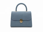 Textured Top Handle Handbag