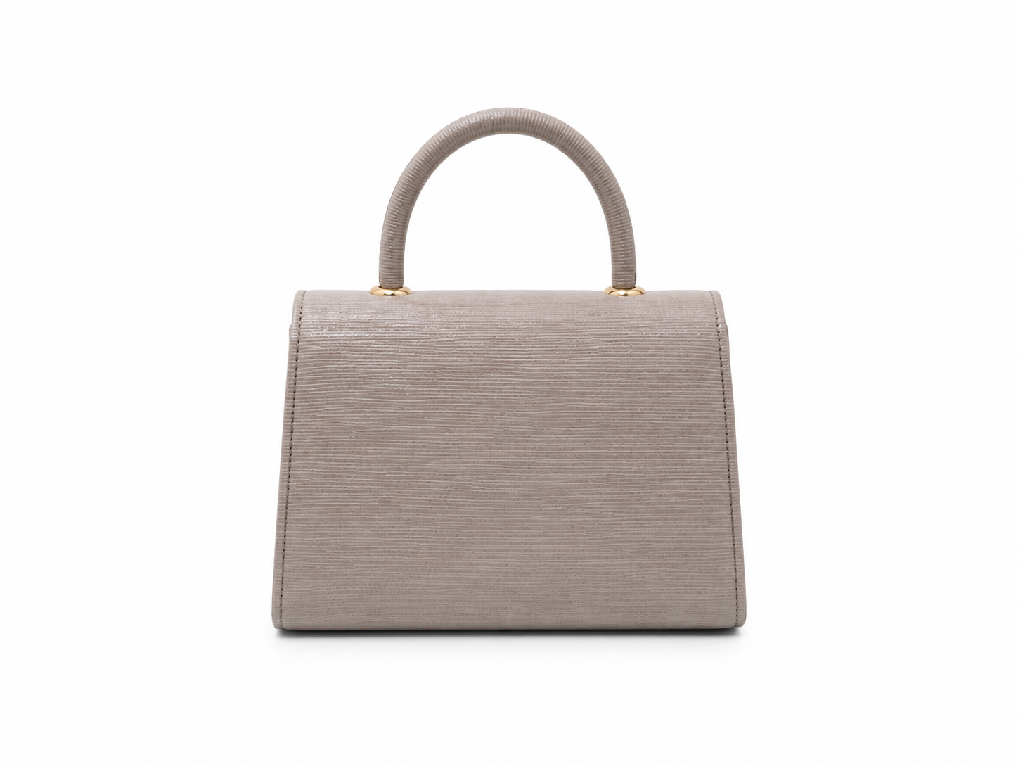 Textured Top Handle Handbag
