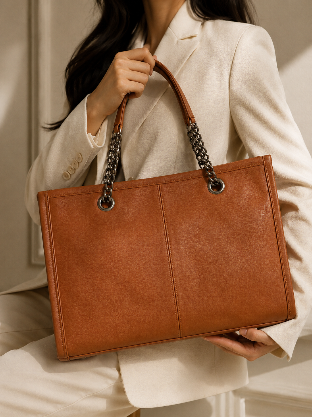 D-BERRY Chain Handle Tote Bag Main image
