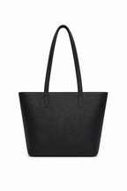 Cow Print Panel Tote Bag