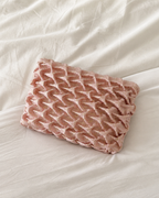 Blush Bloom Textured Bag