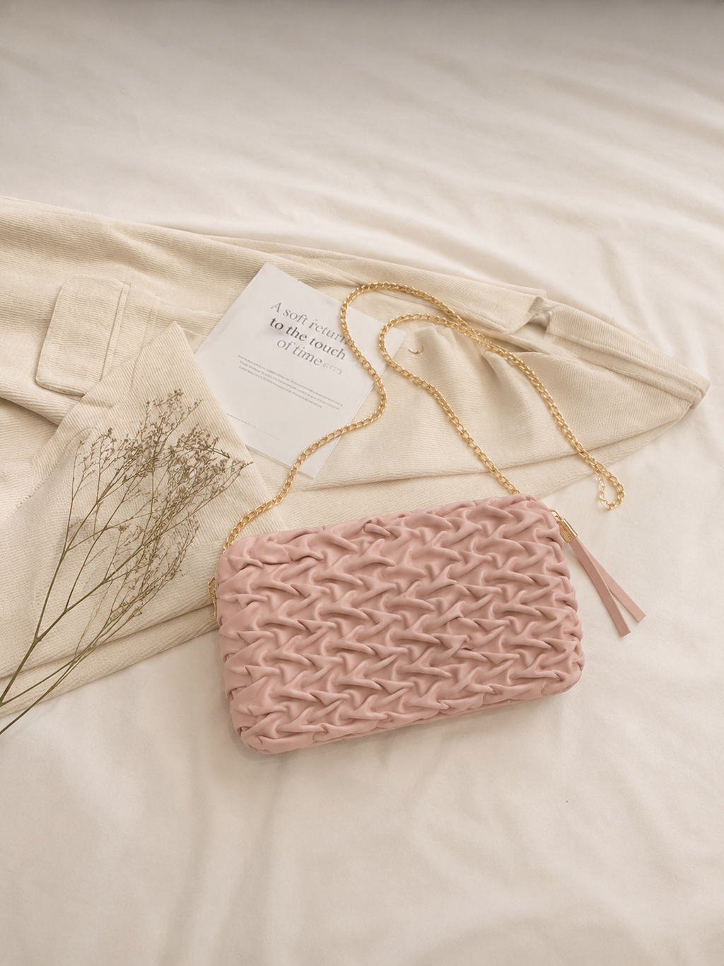 Signature Emerald Crossbody Bag