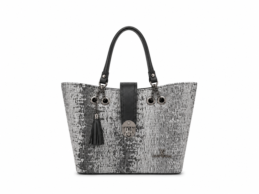 Soft Weave Luxe Tote Bag